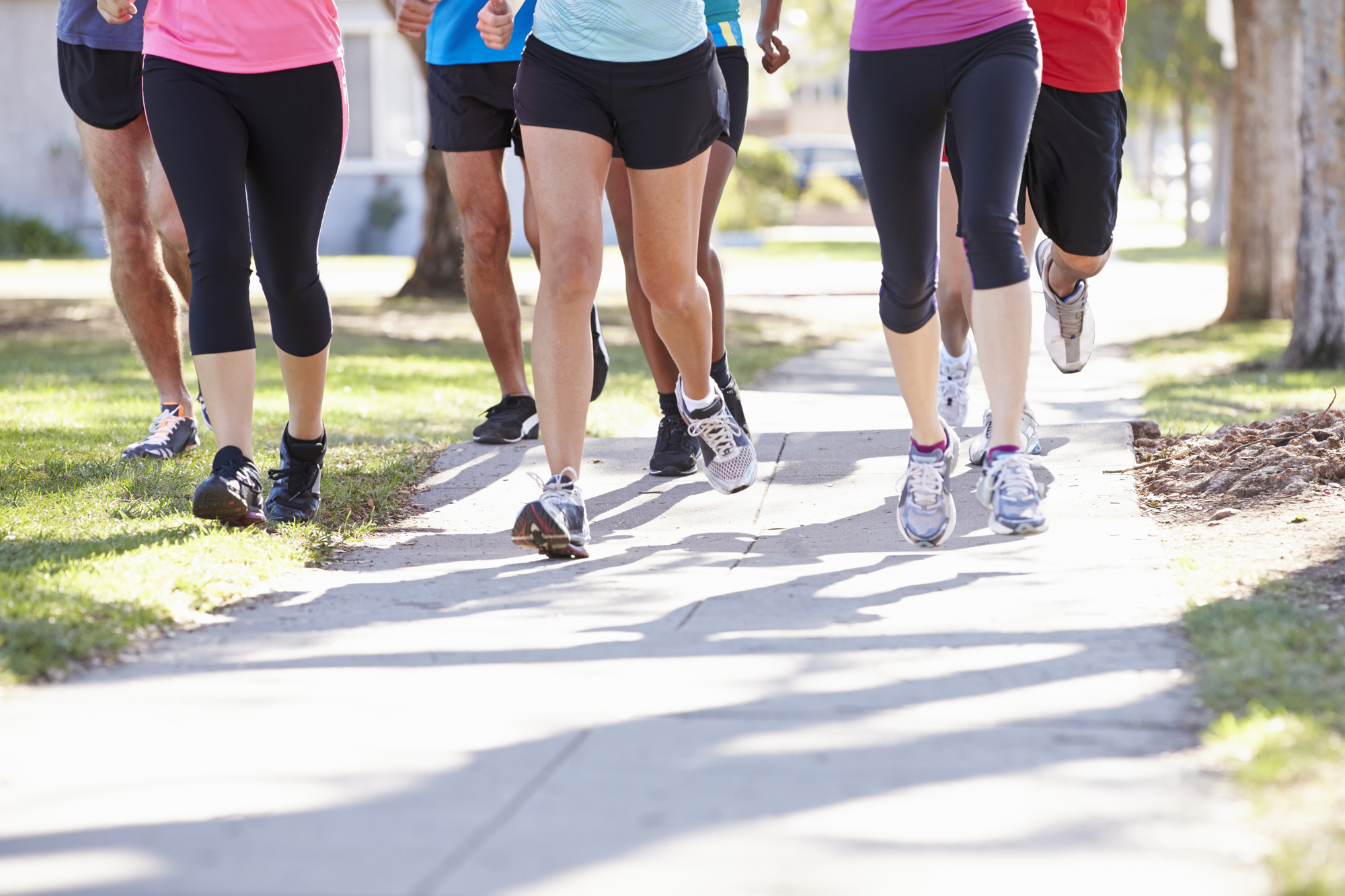 people running